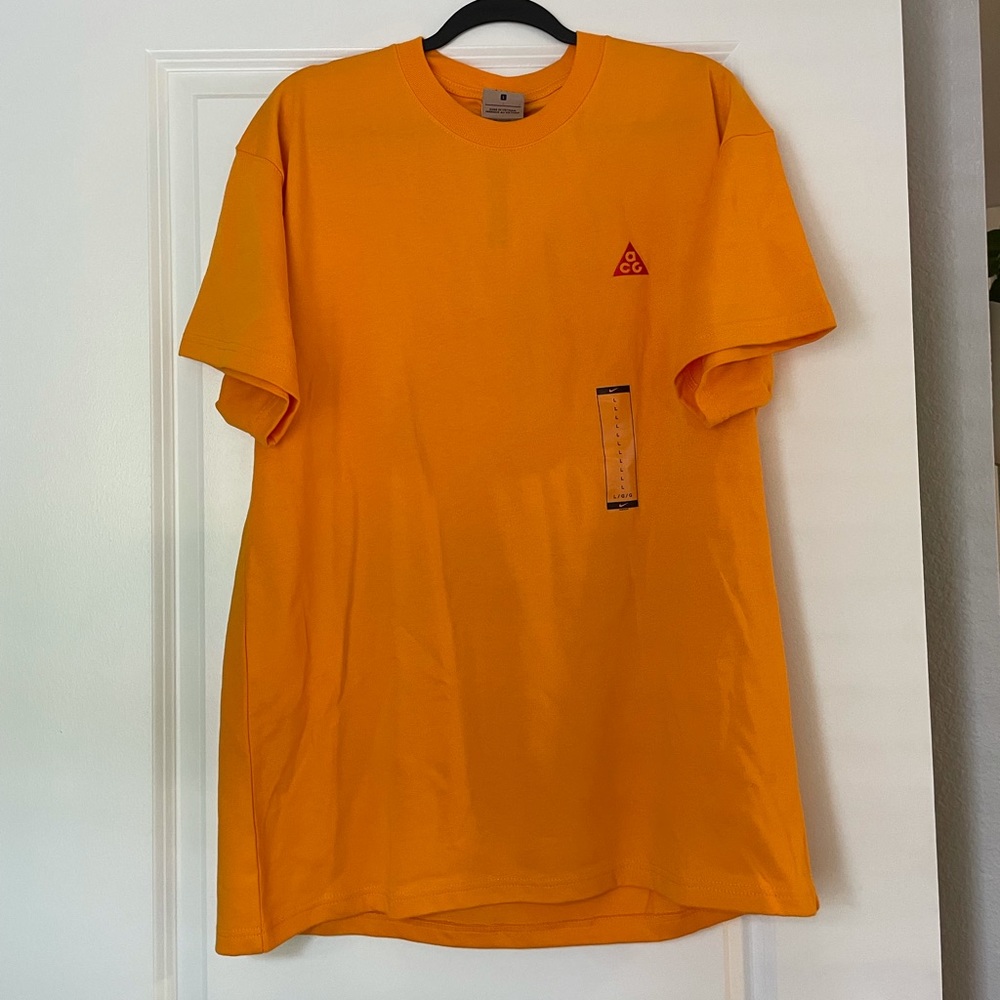 NWT // Nike ACG Yellow Shirt